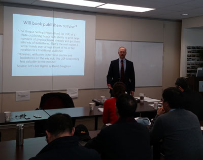 Greg Krehbiel talks on digital publishing